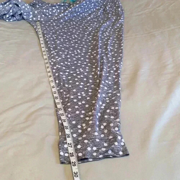 Jane and Bleecker XXL Woman’s Gray with White Polka Dots Pajama Sleep Pants. - Picture 11 of 11